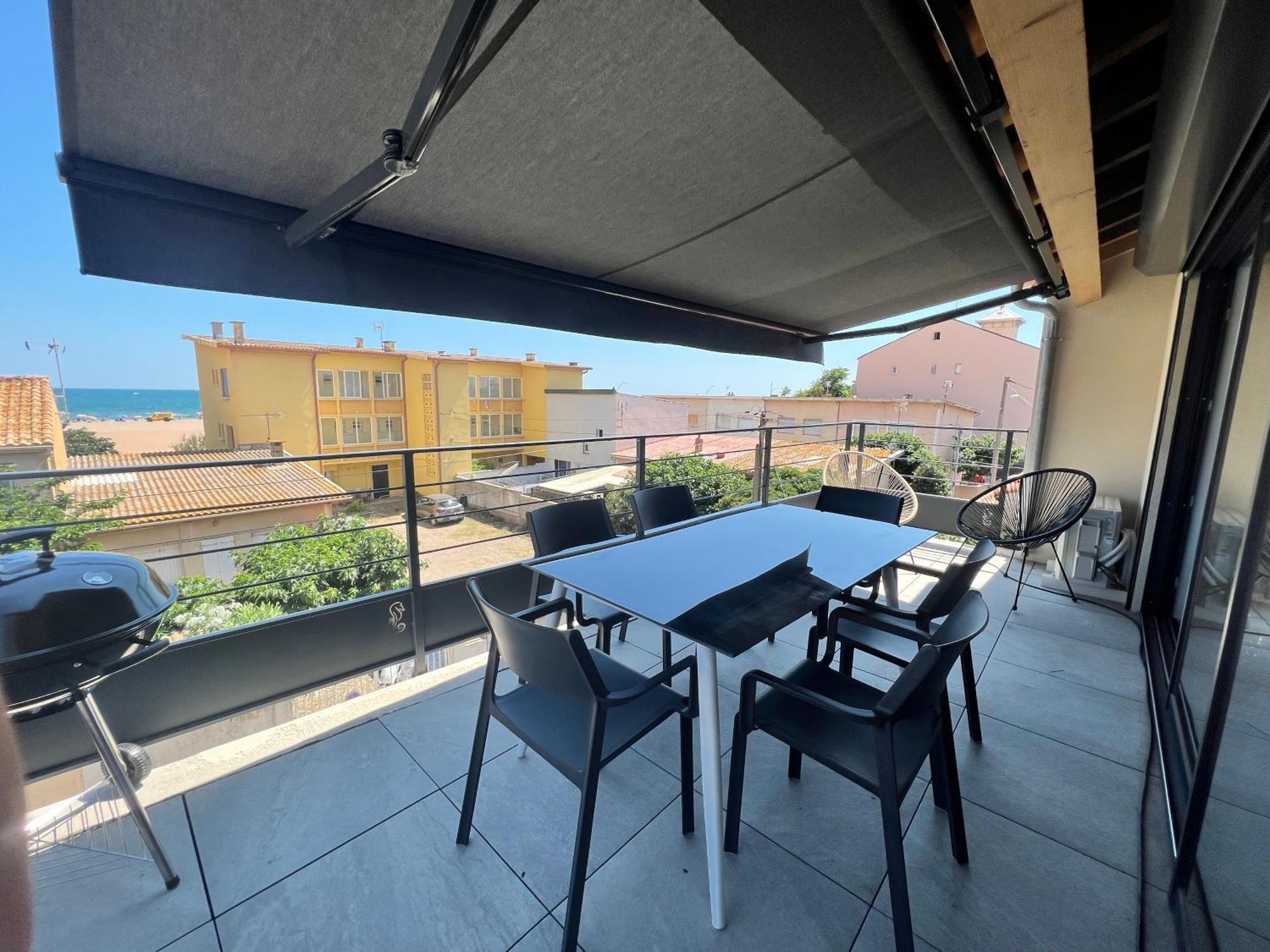 Apartament Oustal Caval Marin A Valras-Plage Zewnętrze zdjęcie