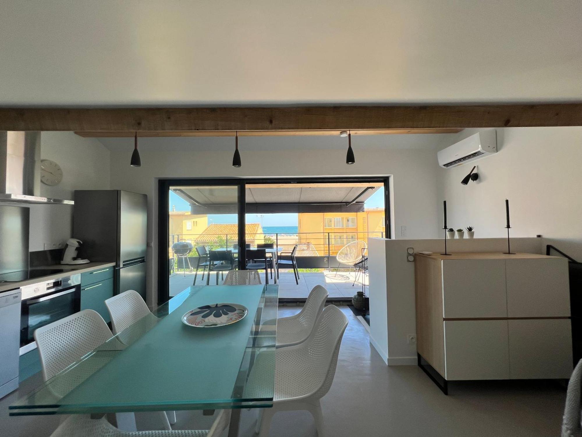 Apartament Oustal Caval Marin A Valras-Plage Zewnętrze zdjęcie